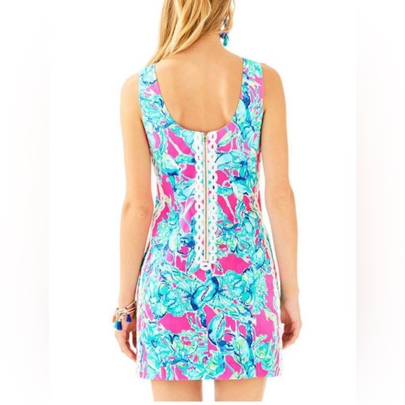 Holy Grail Hard to Find NWT Lilly Pulitzer Mila Shift Dress Raz Berry Lobsters - Picture 6 of 6